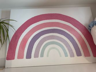 Rainbow wall art