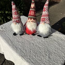 Christmas Gnomes 3 New 