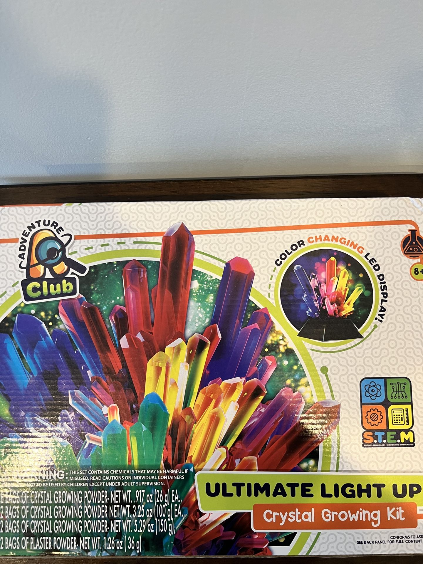 Ultimate Light Up Crystal Growing Kit