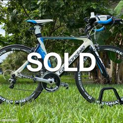 CANNONDALE SLiCE CARBON FIBER. 54-55cm. Click On Profile To See More Exceptional High End Bicycles.