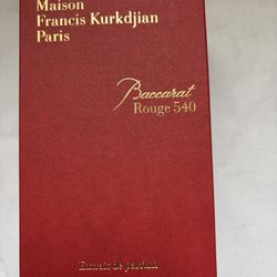 Brand New Maison Francis Kurkdjian Baccarat Rouge 540 Extrait de Parfum 70ml (2.4oz) – Authentic Luxury Fragrance 