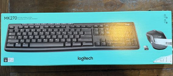 Logitech MK270 Wireless keyboard And Mouse