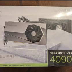 MSI GeForce RTX 4090 SUPRIM LIQUID X 24G Graphics Card - 24GB GDDR6X - NEW