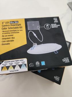 Recess Led Lights New 6 Inch Adjustable