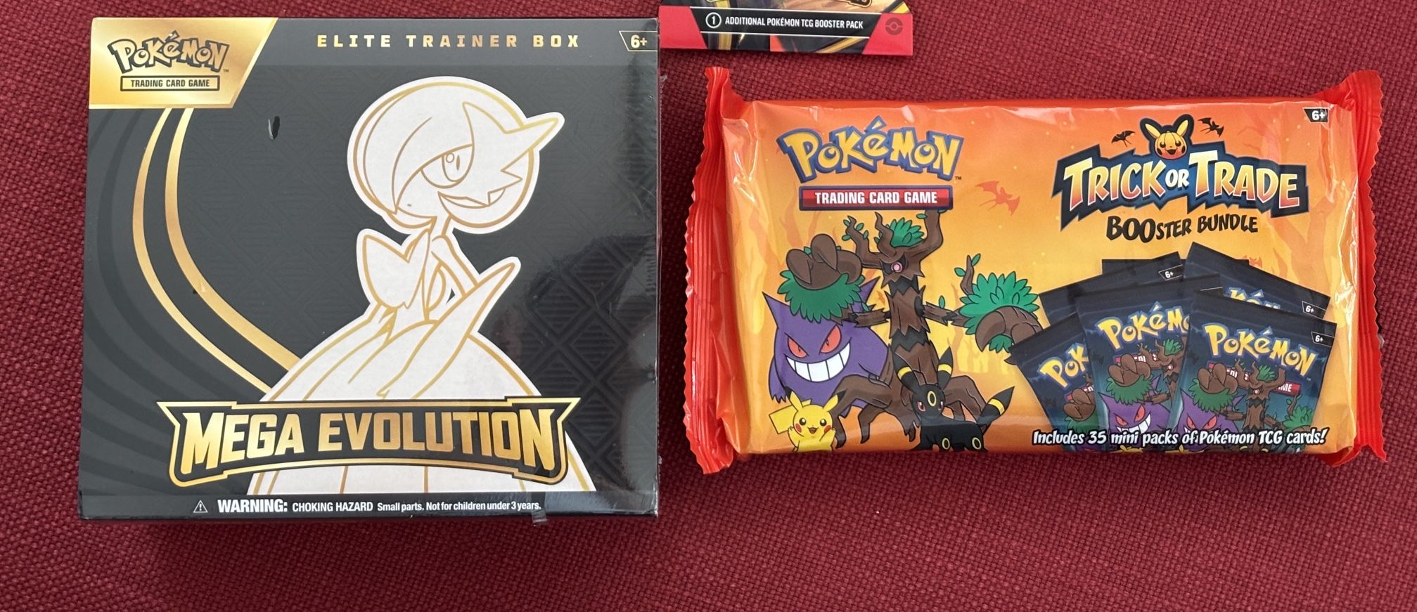 Pokémon - Mega Evolutions ETB (elite trainer box) + Trick Or Trade 2024