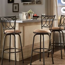Set Of 4 Bar Stools