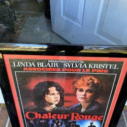 Beautiful Chaleur Rouge Poster 