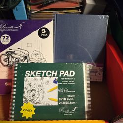 Art Paper And Watercolor Set New