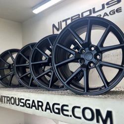 19" Tesla Model 3 OEM Factory Aero Wheels Matte Black 353A SNOW WINTER