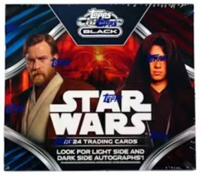Topps Chrome Star Wars Cards -5 cards