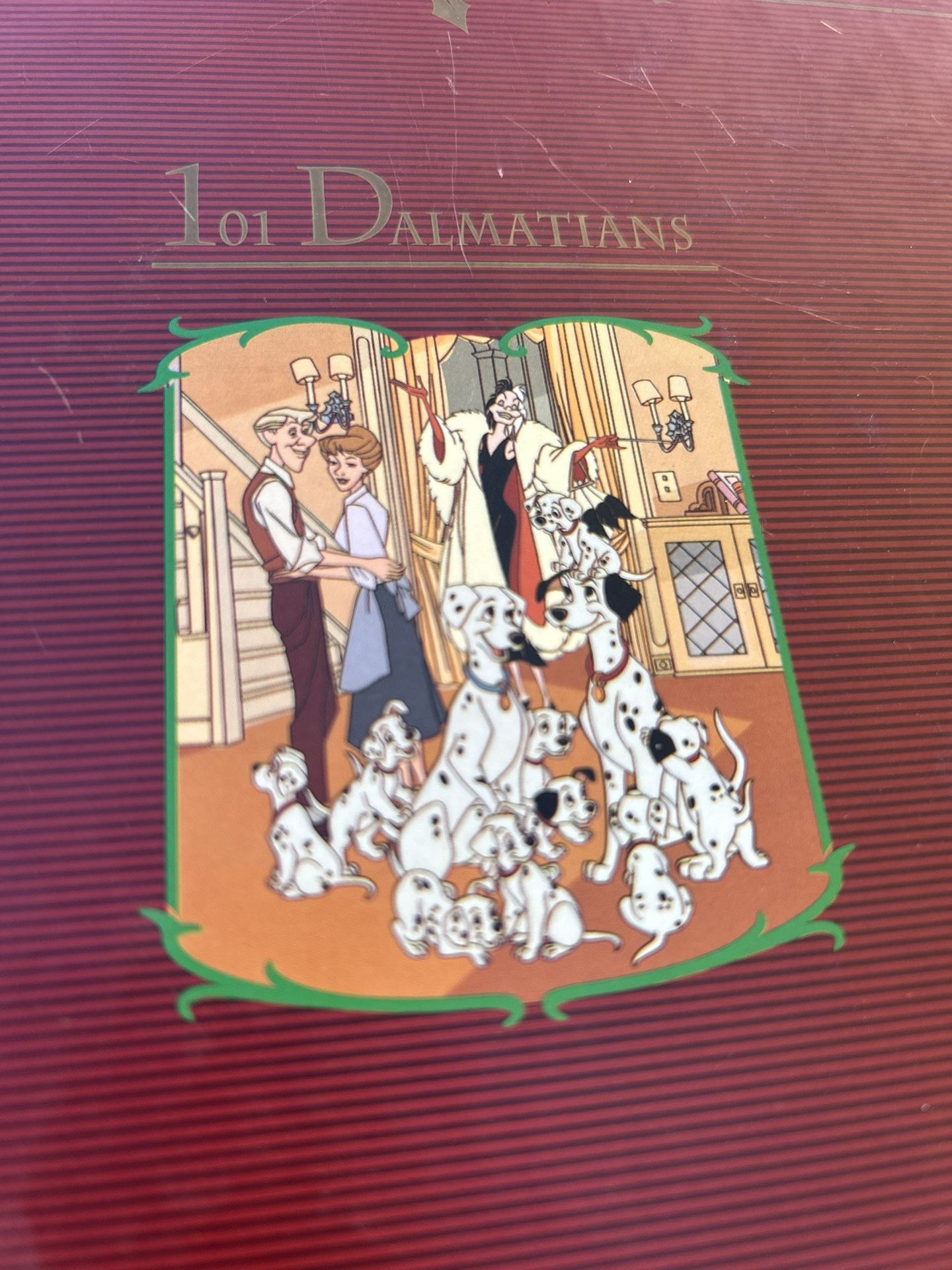 Retired Disney 101 Dalmatians Christmas Ornament Set Vintage 