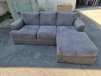 Sofa chaise gray