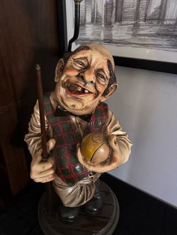 VINTAGE POOL “ The Hustler “ Lamp