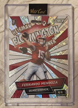 Fernando Mendoza rookie card