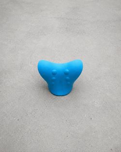 Blue Ergonomic Neck Stretcher / Cervical Support Pillow