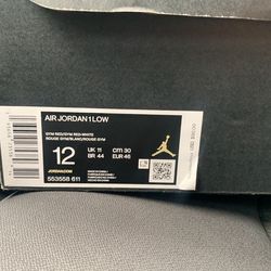 Air Jordan Low Gym Red