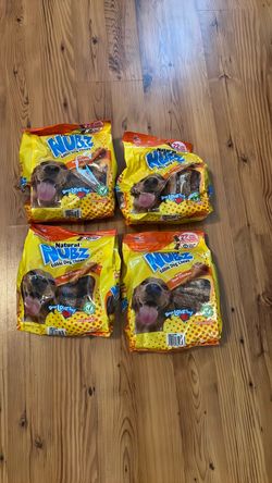4 bags Natural Nubz Edible Dog Chews - Dog Bones - Dog Treats