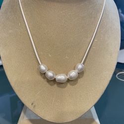 PEARL NECKLACES-$25 each