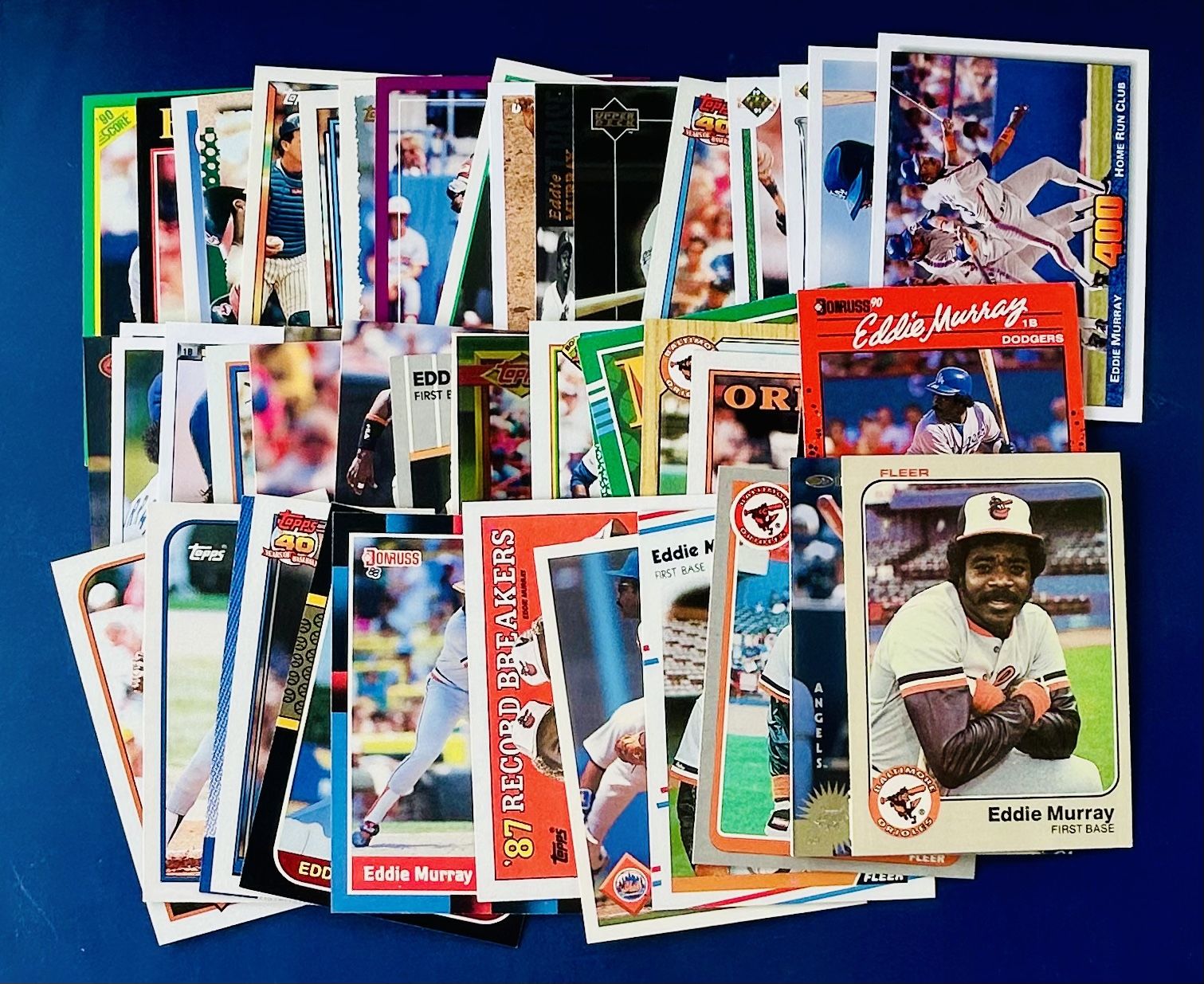 Eddie Murray Baseball Card Lot