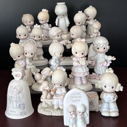 Lot Of 14 Precious Moments Figures 