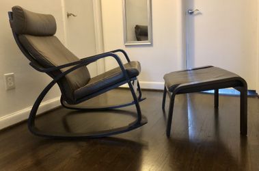 Rocking Chair With Ottoman 