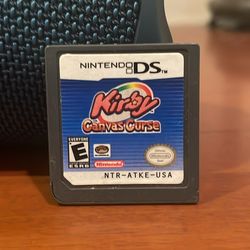 Kirby Canvas Curse Nintendo DS Tested loose