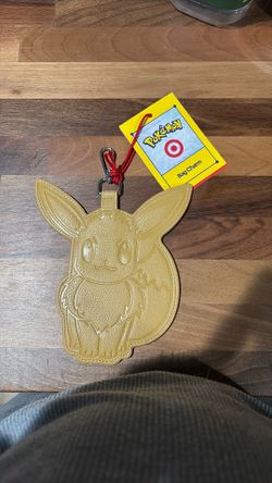Pokemon X Target Jigglypuff & Eevee Bag Charm New
