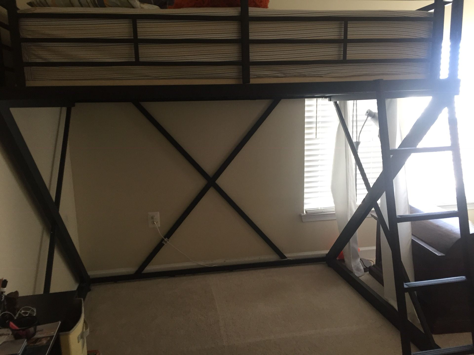 Belfort bunk bed, with desk shelf.