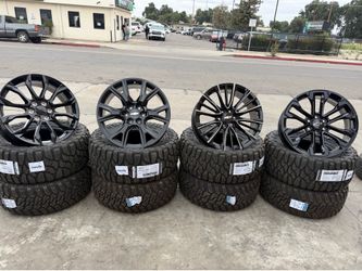 22” CHEVY GMC CADILLAC WHEELS AND TIRES