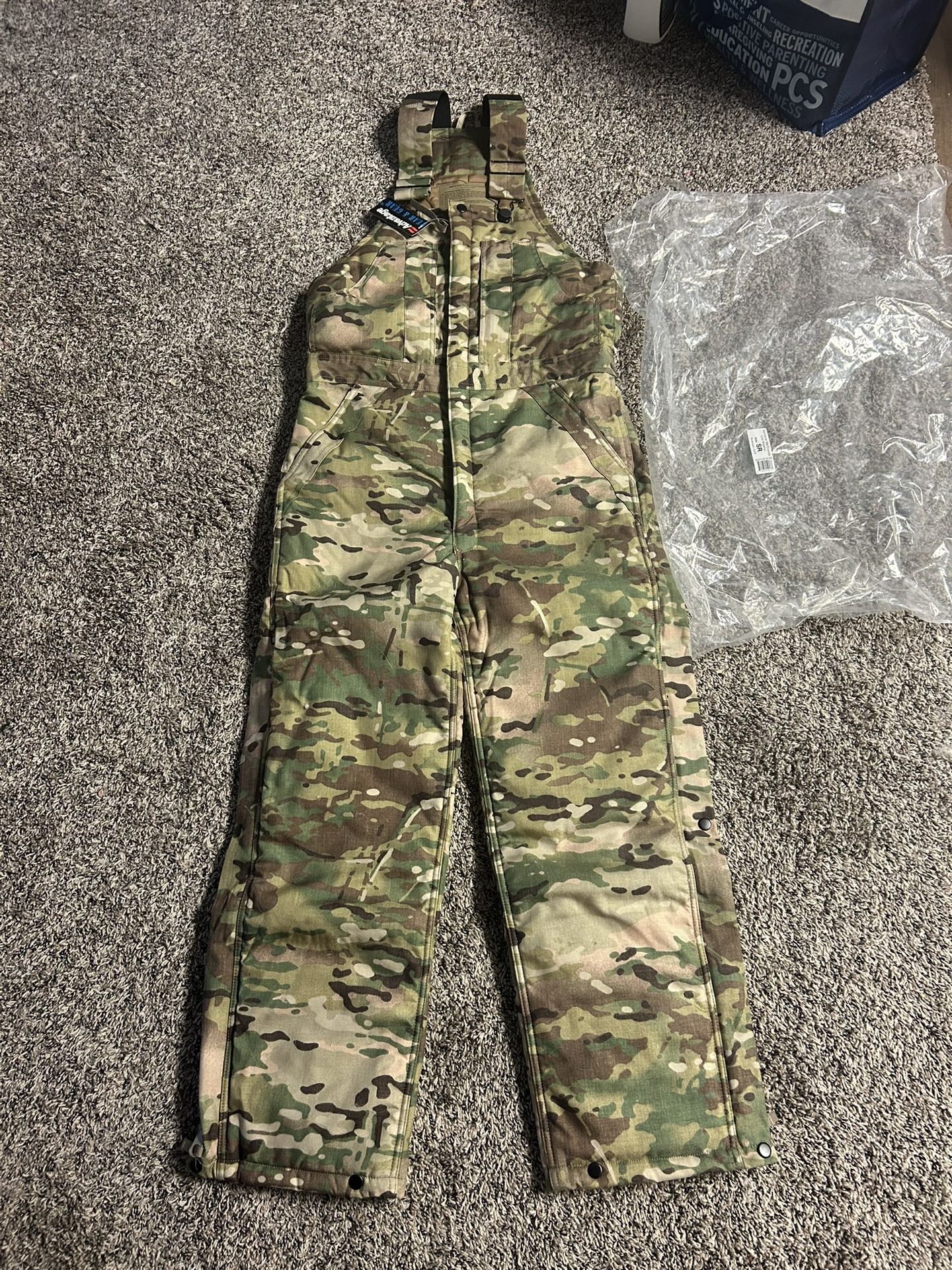 Multicam Extreme Cold Weather Overalls