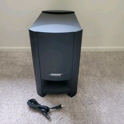 Bose CineMate Series II Subwoofer Black w/ Power Cord Tested  Cine Mate Woofer