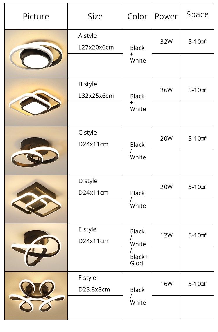 MODERN Aisle LED Ceiling Light