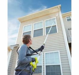 Ryobi 18ft. Extension Pole w/ Brush for Pressure Washer