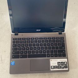 Chrome Acer Laptop 