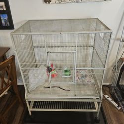 2 Bird Cages And Accessories