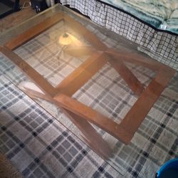 Glass Table and 2 End tables 