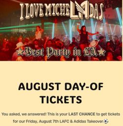 I love michelada fest tickets