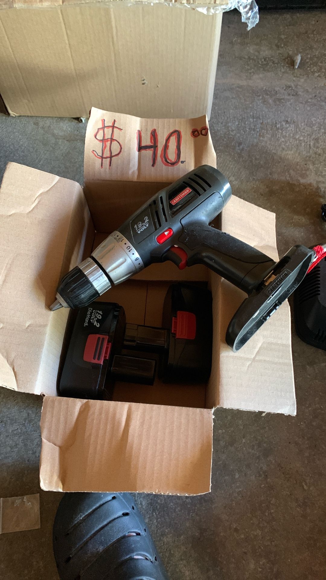 Craftsman 19.2 Volt  2 Barry and charger