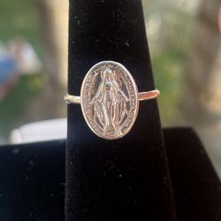 La Milagrosa Ring Size 7 Silver 925