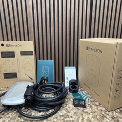 RIPPLEON Level 2 EV Charger.  J1772 Charger with NEMA 14-50 Plug. 40A, 25FT.   SKU521