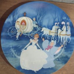Vintage Disney plate and cup