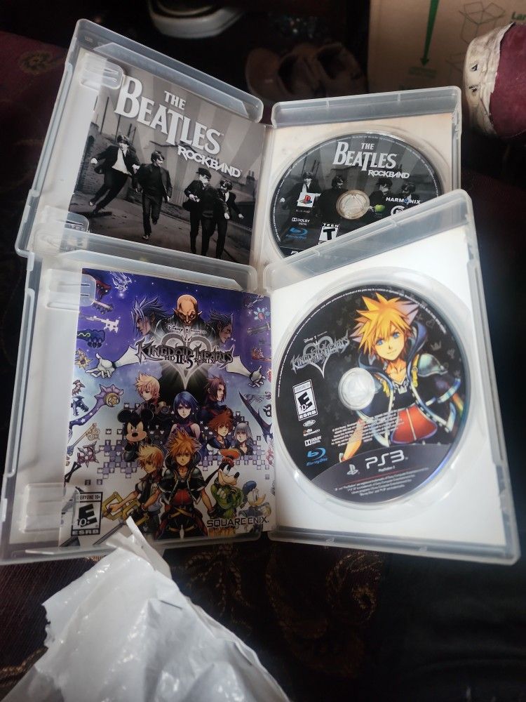 PS3 Games Kingdom Hearts / RockBand