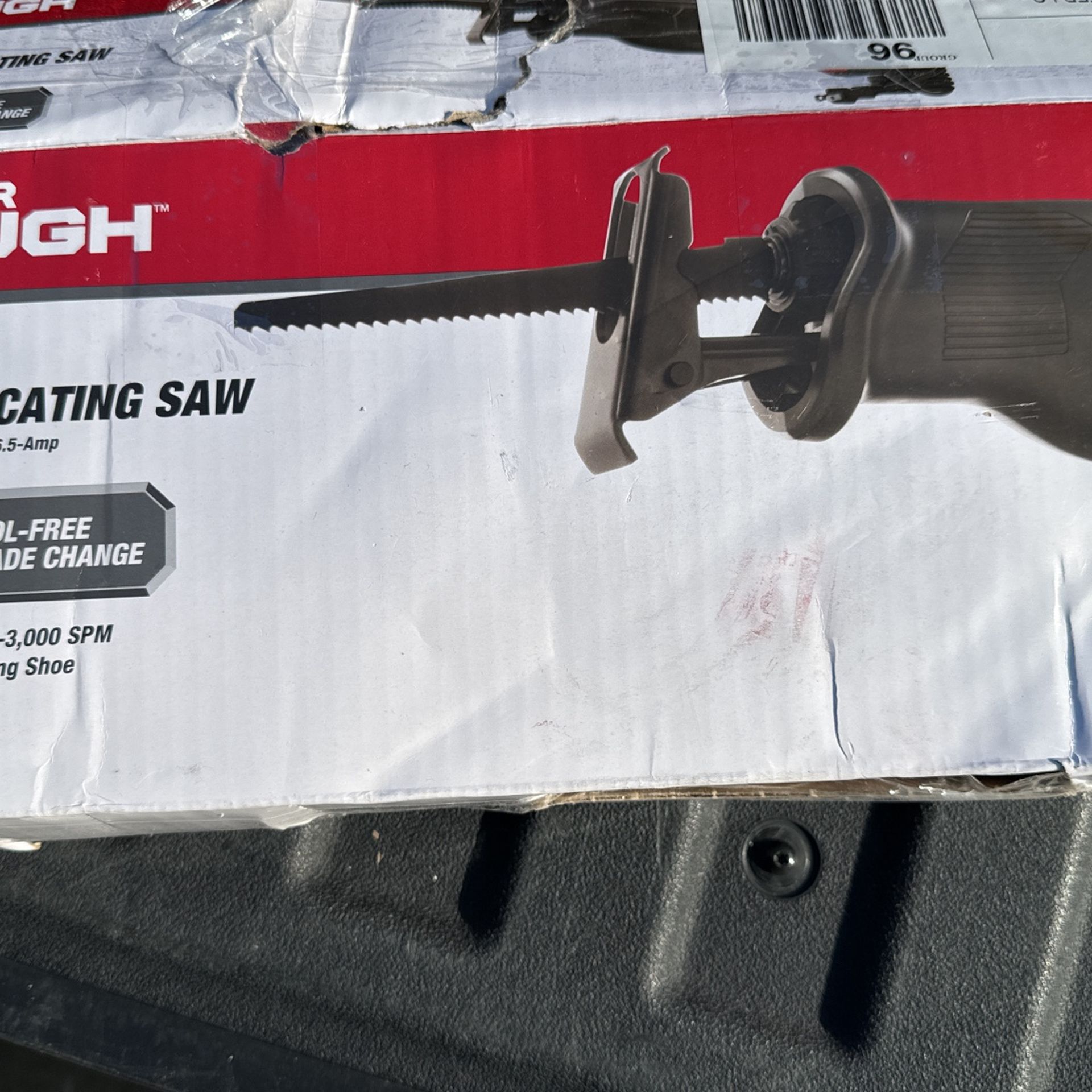 Hyper Tough Reciprocating Saw Electric
