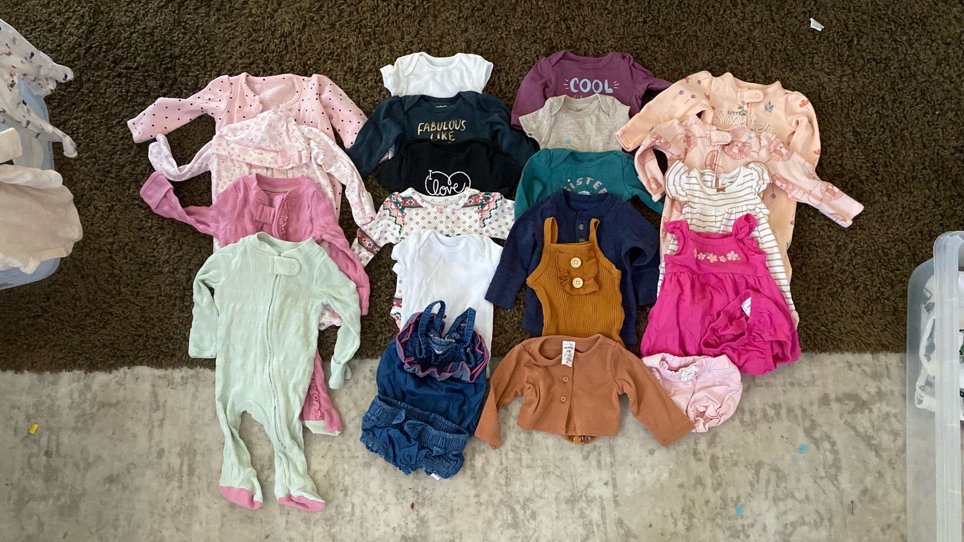 Newborn baby girl clothes