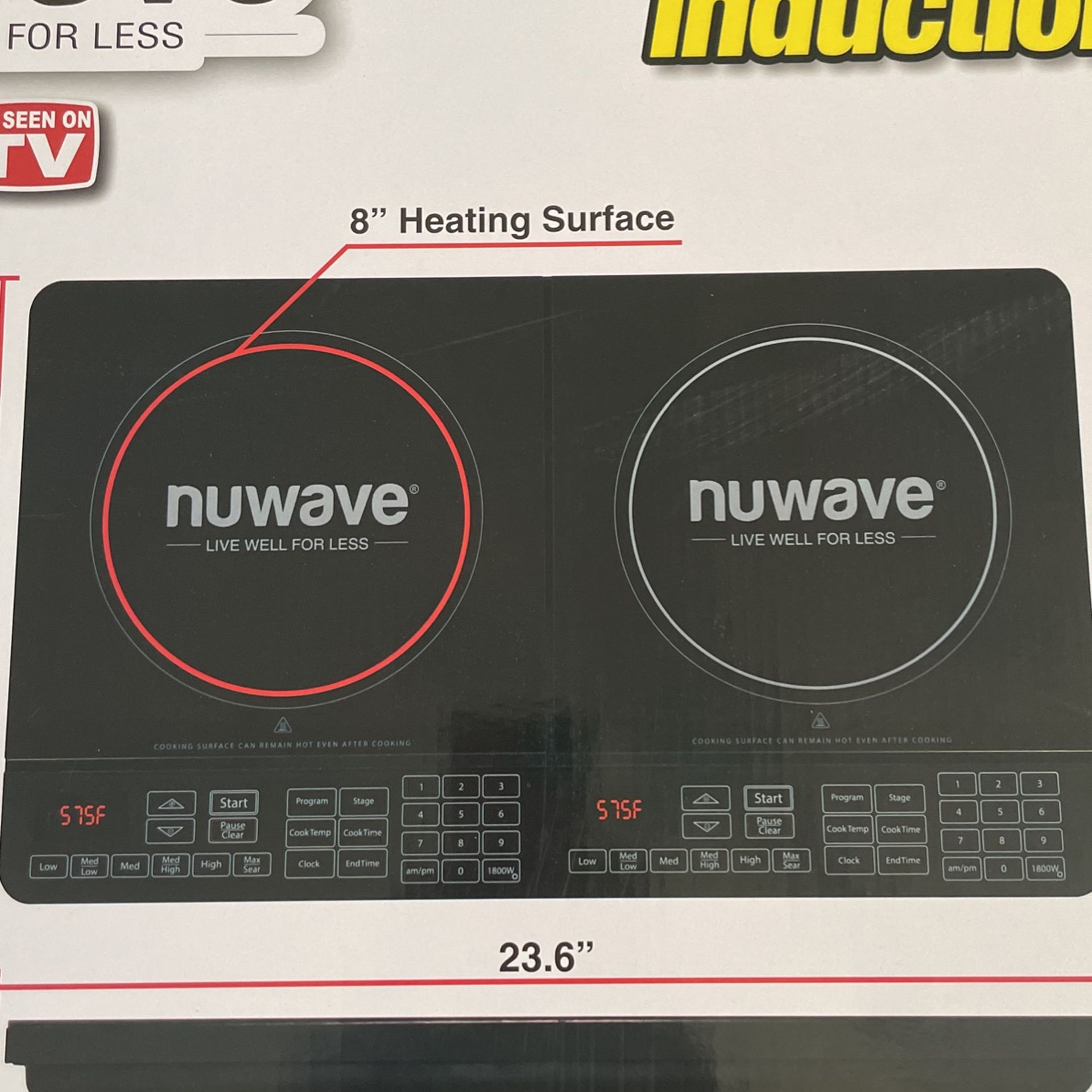 NuWave Induction Double Cooktop
