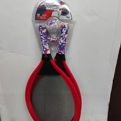 2 in 1 game set badminton and tennis