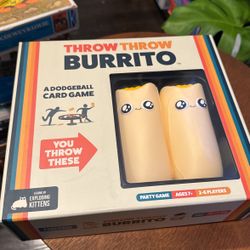 Throw Throw Burrito A Dodgeball Card Game Party Game