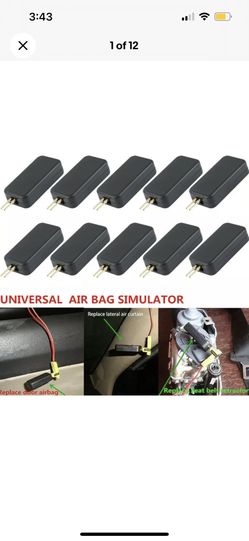 4PCS Car Airbag Simulator Emulator SRS Resistor Bypass Fault Finding Diagnostic