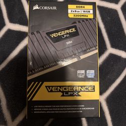 Corsair Vengeance LPX 16GB (2x8GB) DDR4 3200MHz Desktop RAM – New Sealed