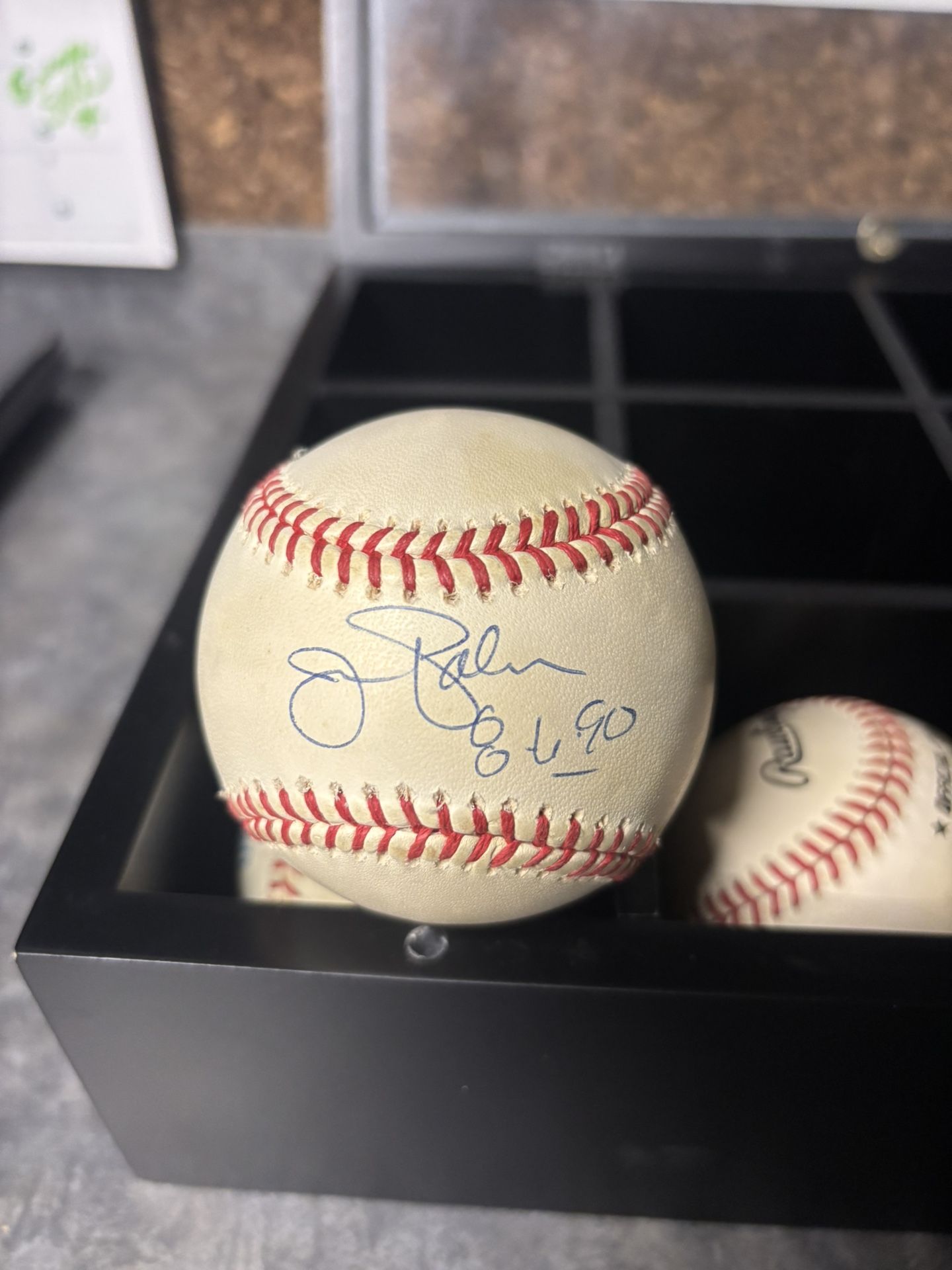 Jim Palmer Autograph Signed Baseball On Official Major League Baseball